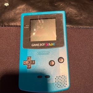 Gameboy Color - Teal/Blue. 1998.
